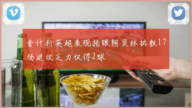 舍什科英超表现抢眼阿莫林执教17场进攻乏力仅得2球